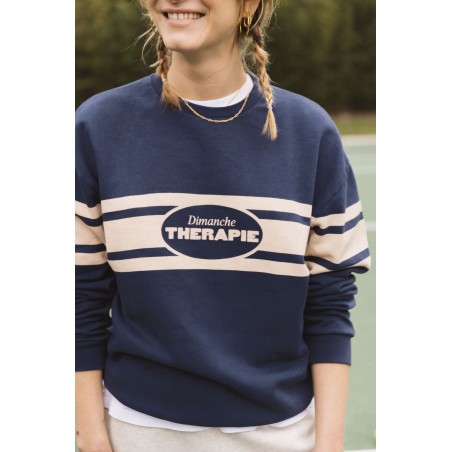 Navy Therapy Sweatshirt shop