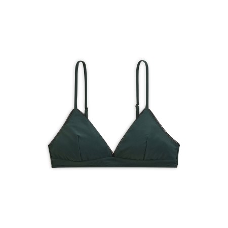 Figuier bikini top dark green pas cher chine