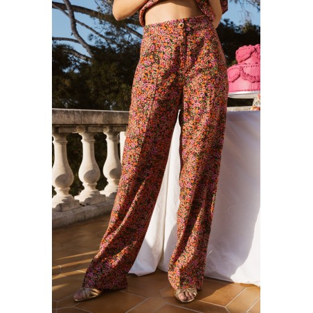 Libre trousers with field flower print 2024