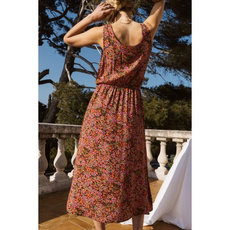 Field flower print Elisha dress pas chere