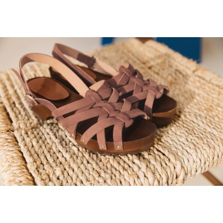 Cognac facet sandals Jusqu'à 80% De Réduction