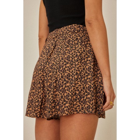 Leopard Margarita Shorts soldes