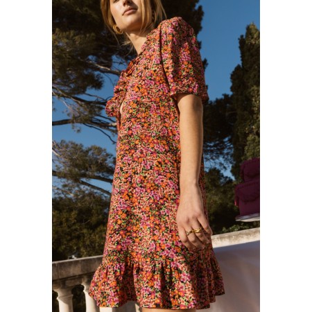 Prairie Liberty Print Dress hantent personnes