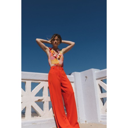 Orange Lavandou pants soldes