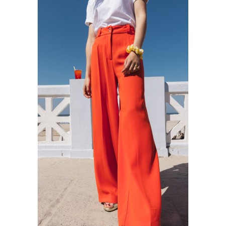 Orange Lavandou pants soldes