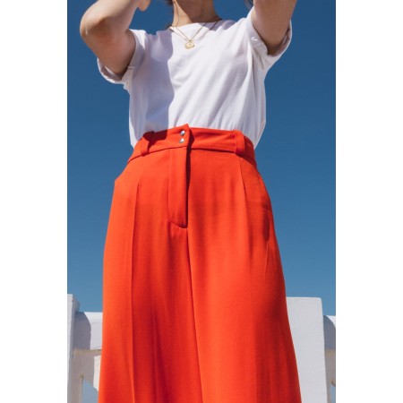 Orange Lavandou pants soldes