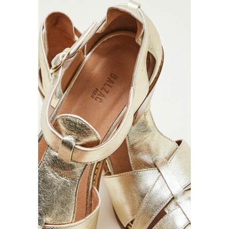 Golden Corsair sandals en linge