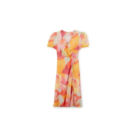 Watercolor print sanaa dress Les êtres humains sont 