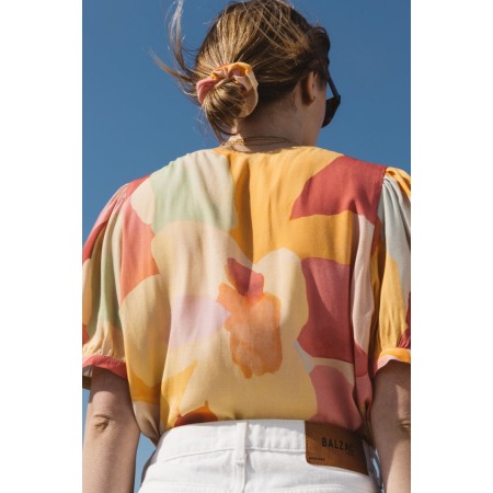 Cabane watercolor print shirt JUSQU'A -70%! 