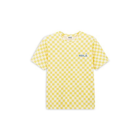 Bree Hola yellow and white t-shirt online