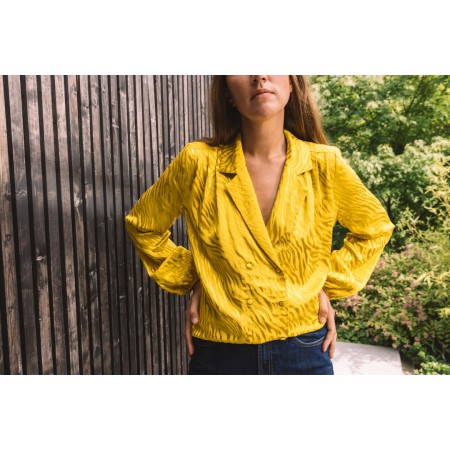 Volute yellow jacquard shirt acheter en ligne