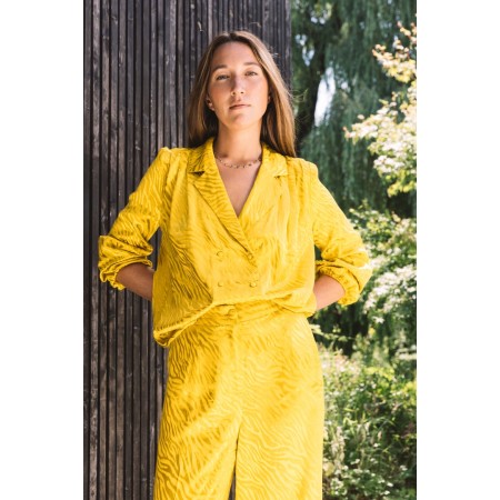 Volute yellow jacquard shirt acheter en ligne