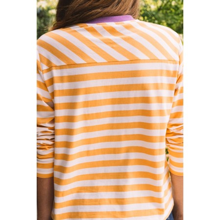 Kermesse sailor stripes yellow en linge