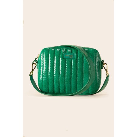 Cesar bag green embossed (BG) en stock