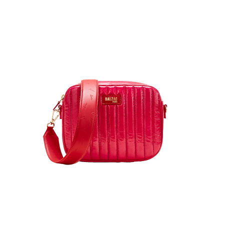 Sac César bisou vernis rose et rouge pas chere