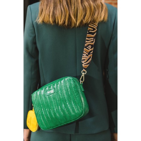 Cesar bag green embossed (BG) en stock