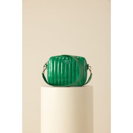 Cesar bag green embossed (BG) en stock