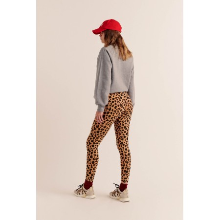 Calm leopard leggings de pas cher