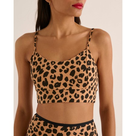 Horizon leopard bra brillant des détails fins