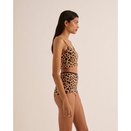 Horizon leopard bra brillant des détails fins