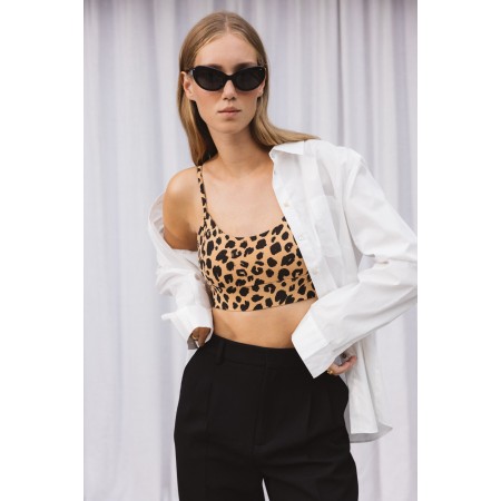 Horizon leopard bra brillant des détails fins