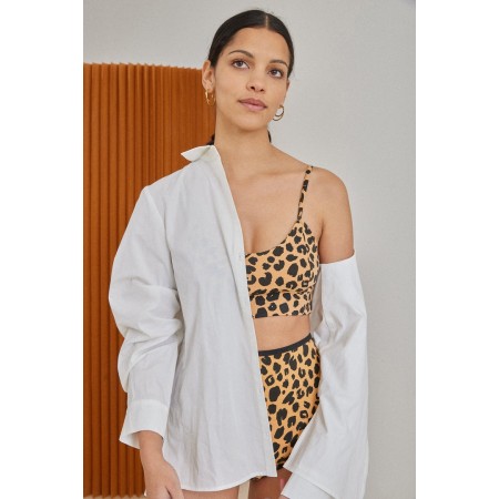 Horizon leopard bra brillant des détails fins