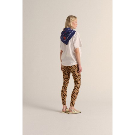 Calm leopard leggings de pas cher