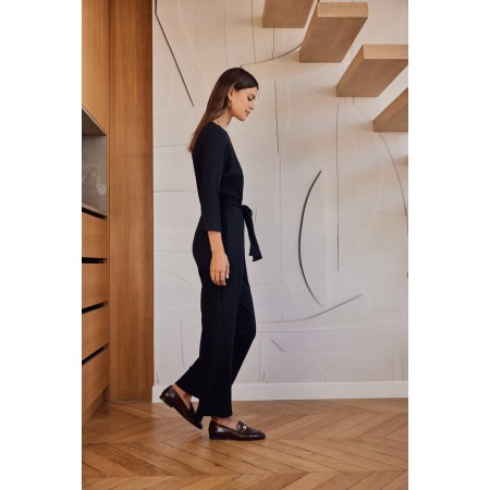 Hirondelle black jumpsuit pas cher