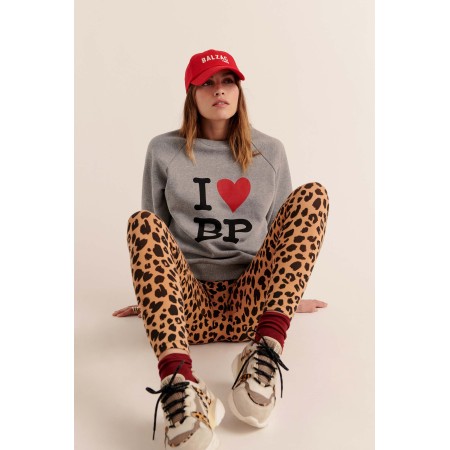 Calm leopard leggings de pas cher