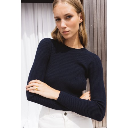 Navy Clafoutis jumper 50% de réduction en Octobre 2024