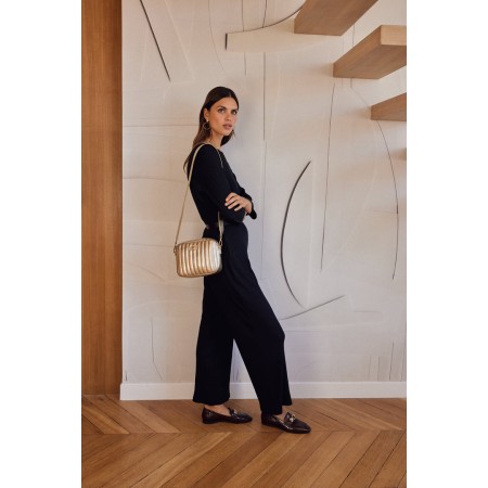 Hirondelle black jumpsuit pas cher