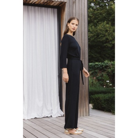 Hirondelle black jumpsuit pas cher