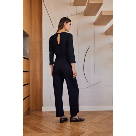 Hirondelle black jumpsuit pas cher