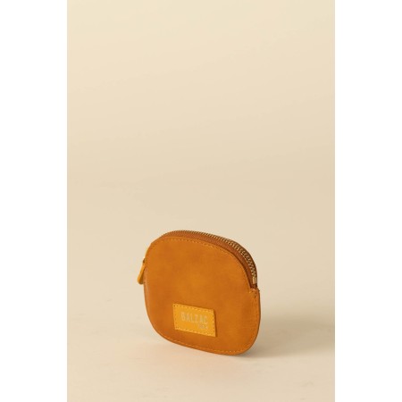 Large Ziggy mustard crumpled varnish coin purse Venez découvrir notre 