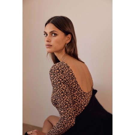 Brol leopard bodysuit Dans la société mordern