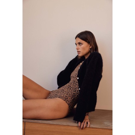 Brol leopard bodysuit Dans la société mordern