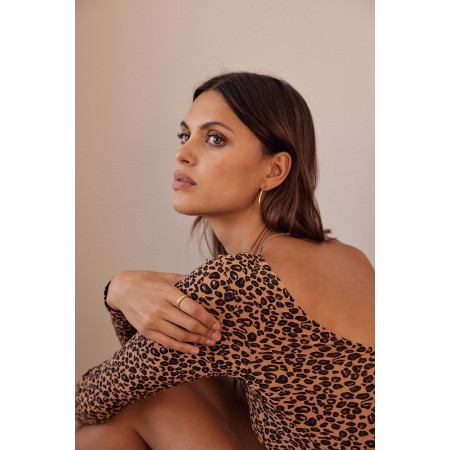 Brol leopard bodysuit Dans la société mordern