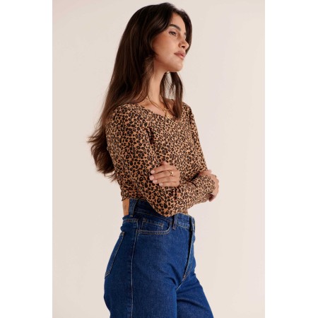 Brol leopard bodysuit Dans la société mordern