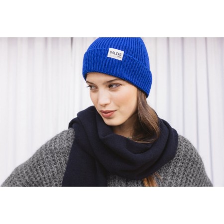 electric blue raphael beanie offre 