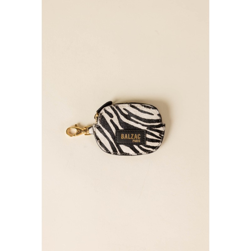 Zebra pony carabiner Ziggy coin purse Par le système avancé 