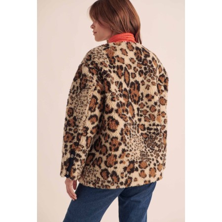 Genet leopard coat la livraison gratuite