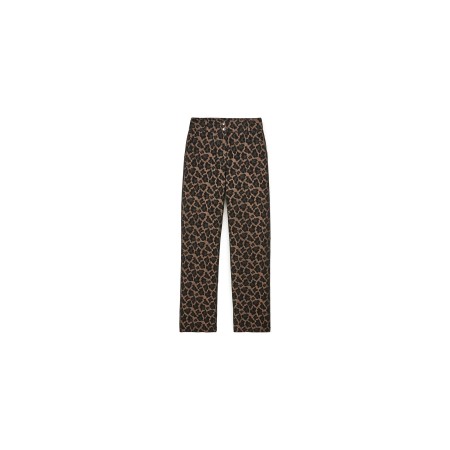 Crocus jacquard bronze trousers acheter