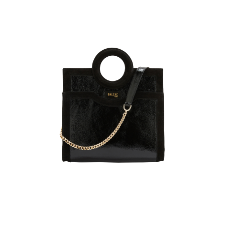 Black bi-material Gaïa bag Le MVP de beaucoup