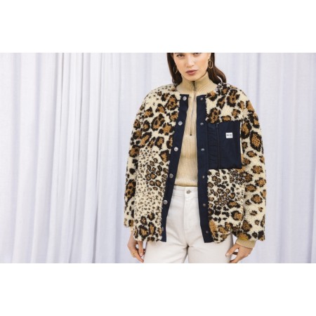 Genet leopard coat la livraison gratuite