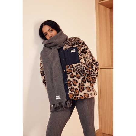 Genet leopard coat la livraison gratuite