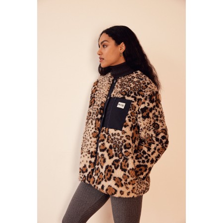 Genet leopard coat la livraison gratuite