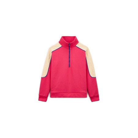 Contrast pink and ecru sweatshirt 50-70% off 