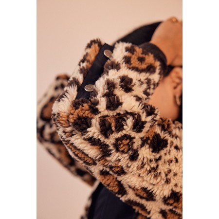 Genet leopard coat la livraison gratuite