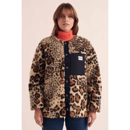 Genet leopard coat la livraison gratuite