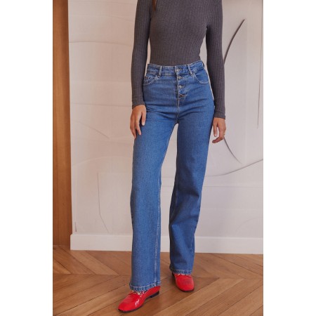 Mineral blue Citadelle jeans livraison gratuite